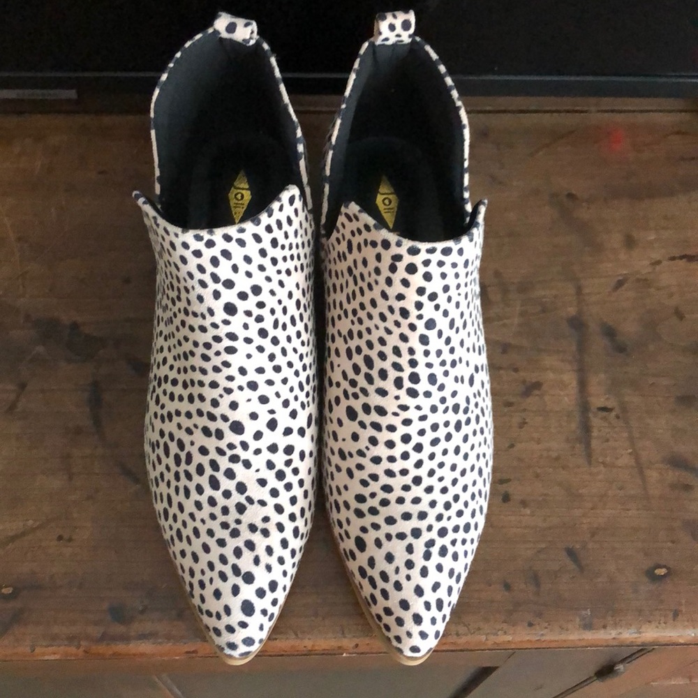 Jolimall Leopard Animal Booties size 8